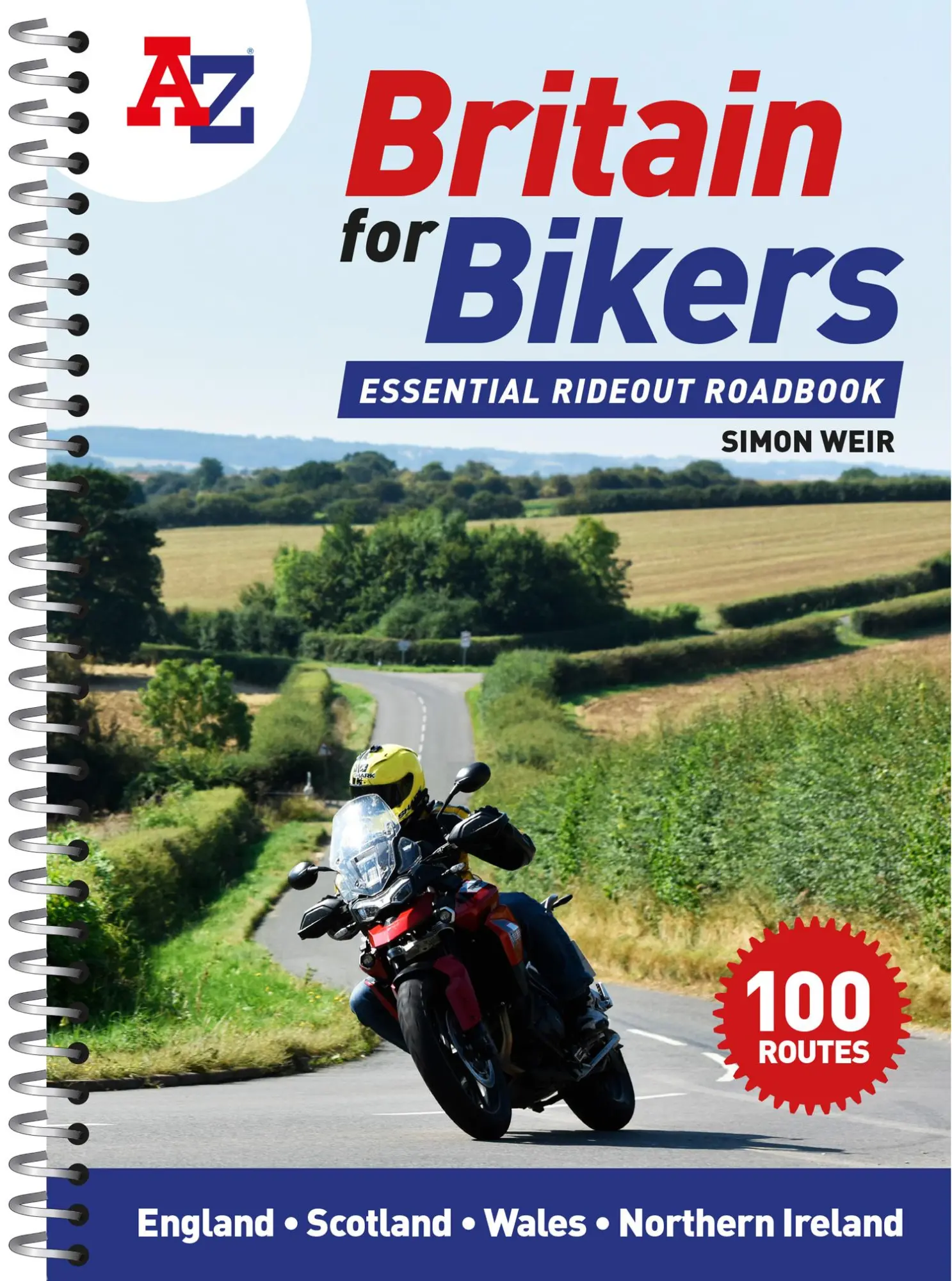 Cover: 9780008496296 | A -Z Britain for Bikers | 100 Scenic Routes Around the Uk | Buch