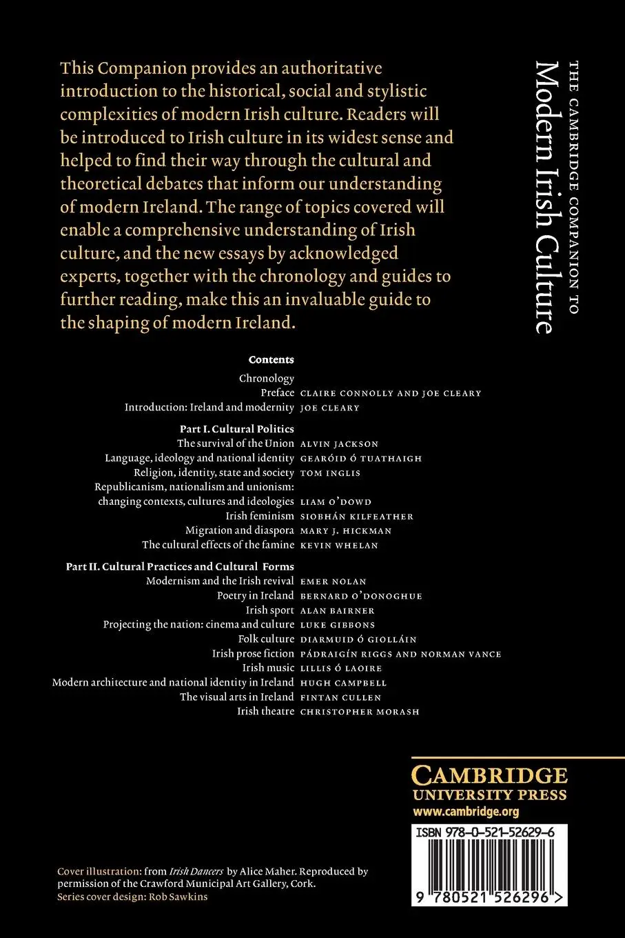 Rückseite: 9780521526296 | The Cambridge Companion to Modern Irish Culture | Joe Cleary (u. a.)