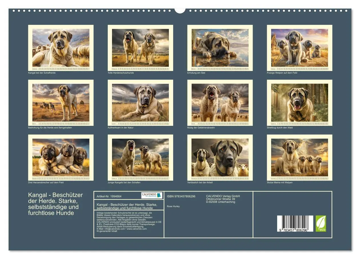 Bild: 9783457806296 | Kangal - Beschützer der Herde. Starke, selbstständige und...