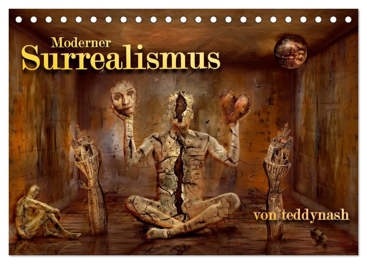 Cover: 9783516136296 | Moderner Surrealismus (Tischkalender 2026 DIN A5 quer), CALVENDO...