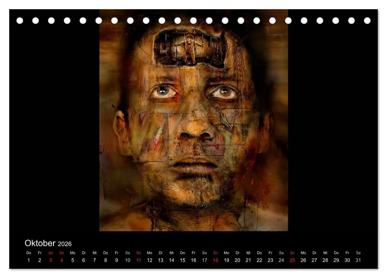 Bild: 9783516136296 | Moderner Surrealismus (Tischkalender 2026 DIN A5 quer), CALVENDO...