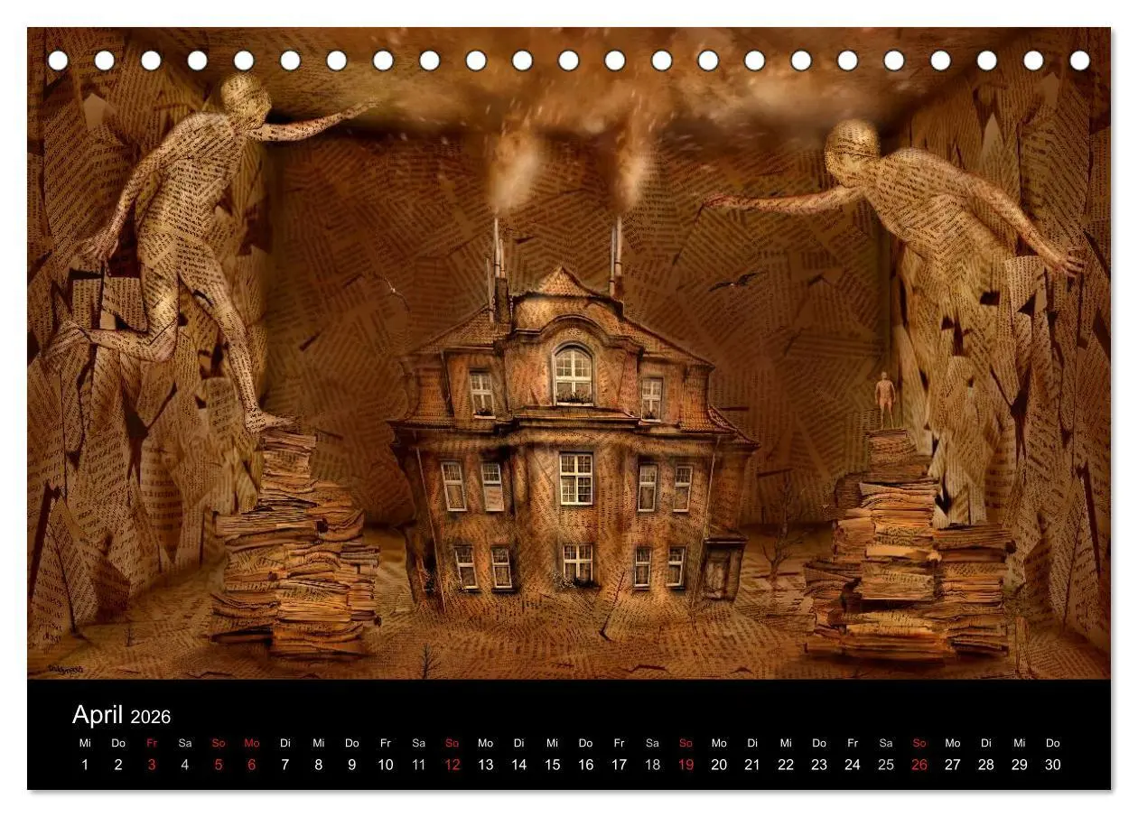 Bild: 9783516136296 | Moderner Surrealismus (Tischkalender 2026 DIN A5 quer), CALVENDO...