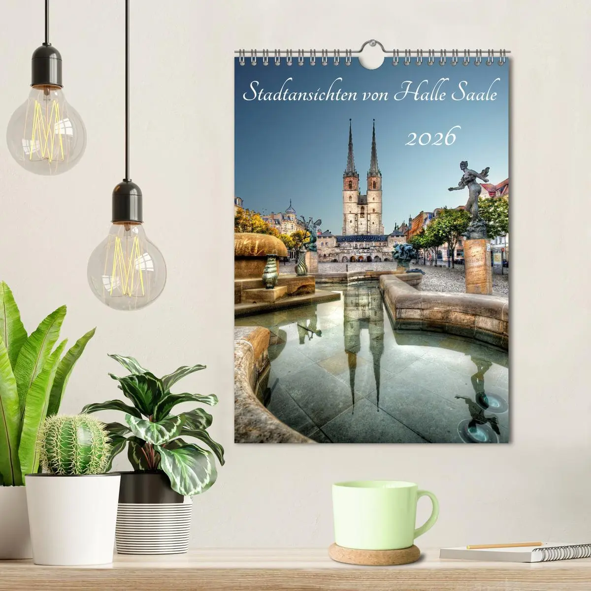 Bild: 9783516446296 | Stadtansichten von Halle Saale 2026 (Wandkalender 2026 DIN A4...