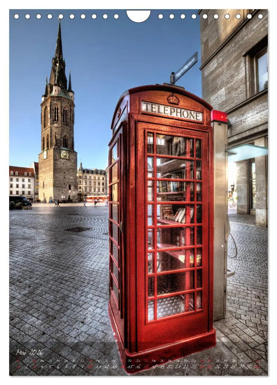 Bild: 9783516446296 | Stadtansichten von Halle Saale 2026 (Wandkalender 2026 DIN A4...