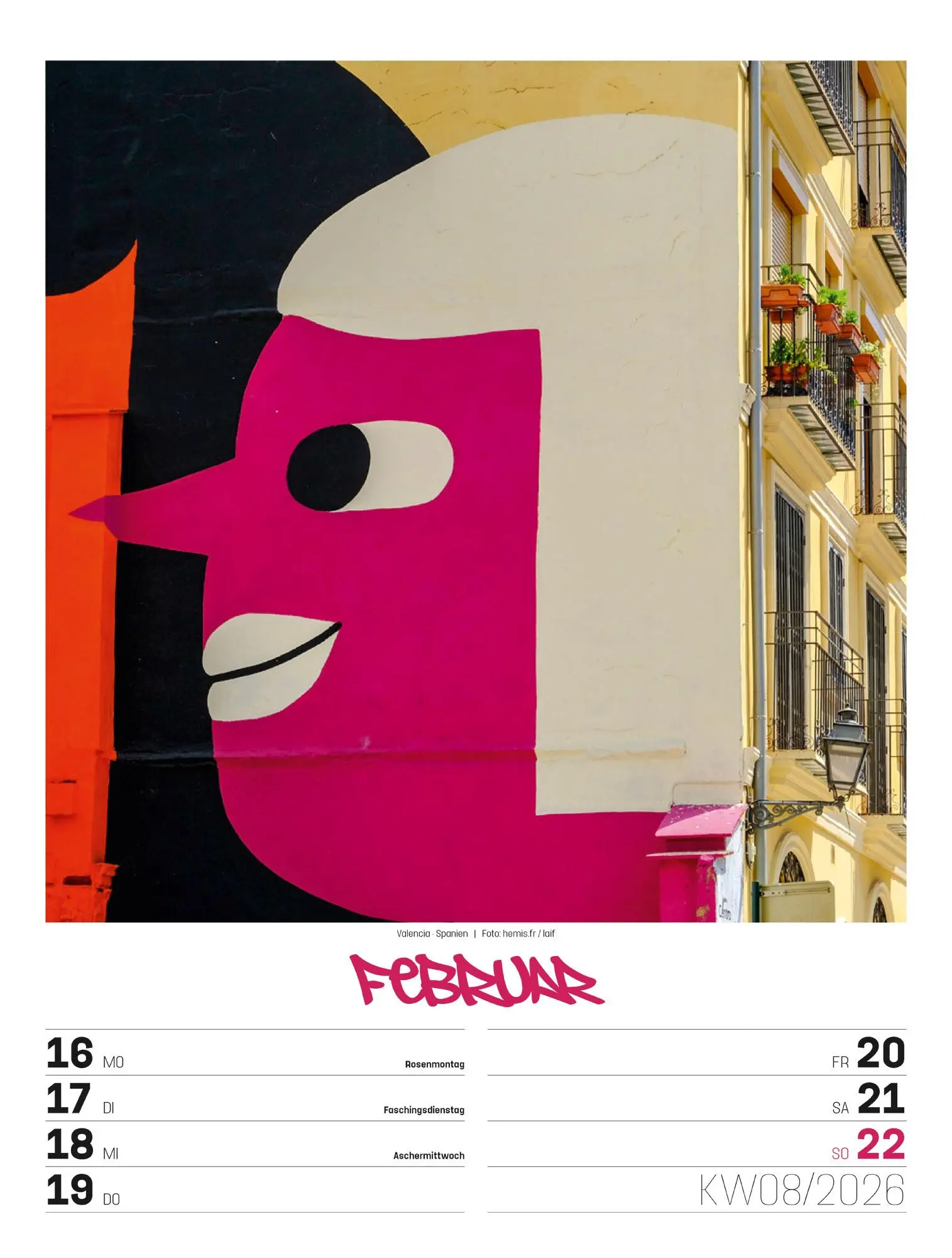 Bild: 9783838436296 | Street Art - Graffiti - Wochenplaner Kalender 2026 | GmbH | Kalender