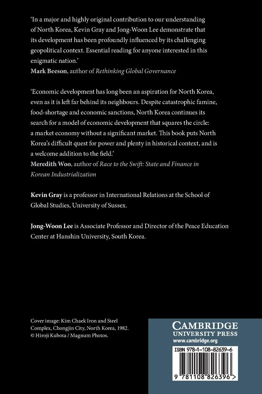 Rückseite: 9781108826396 | North Korea and the Geopolitics of Development | Kevin Gray (u. a.)