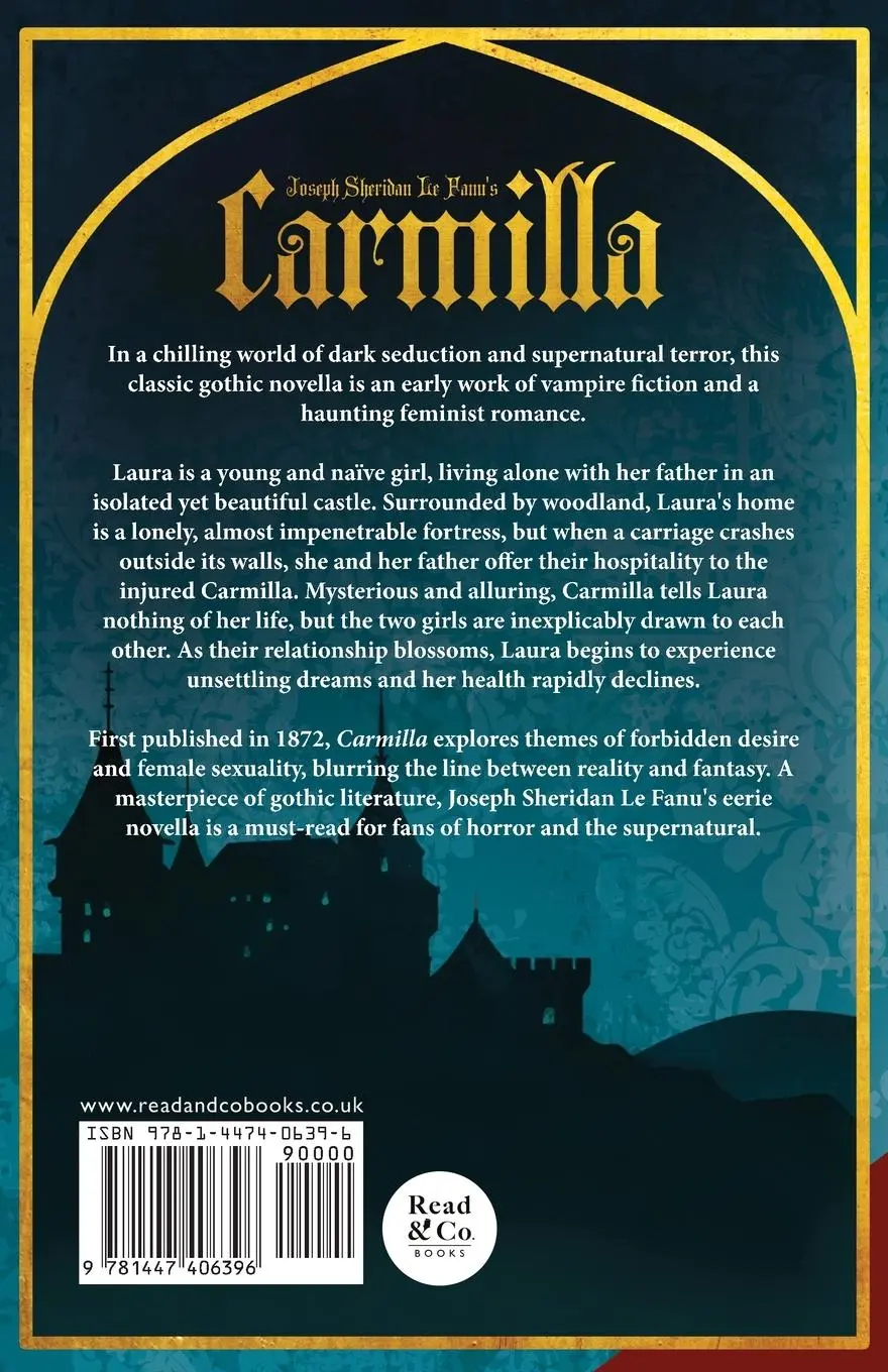 Rückseite: 9781447406396 | Joseph Sheridan Le Fanu's Carmilla | The First Female Vampire | Fanu