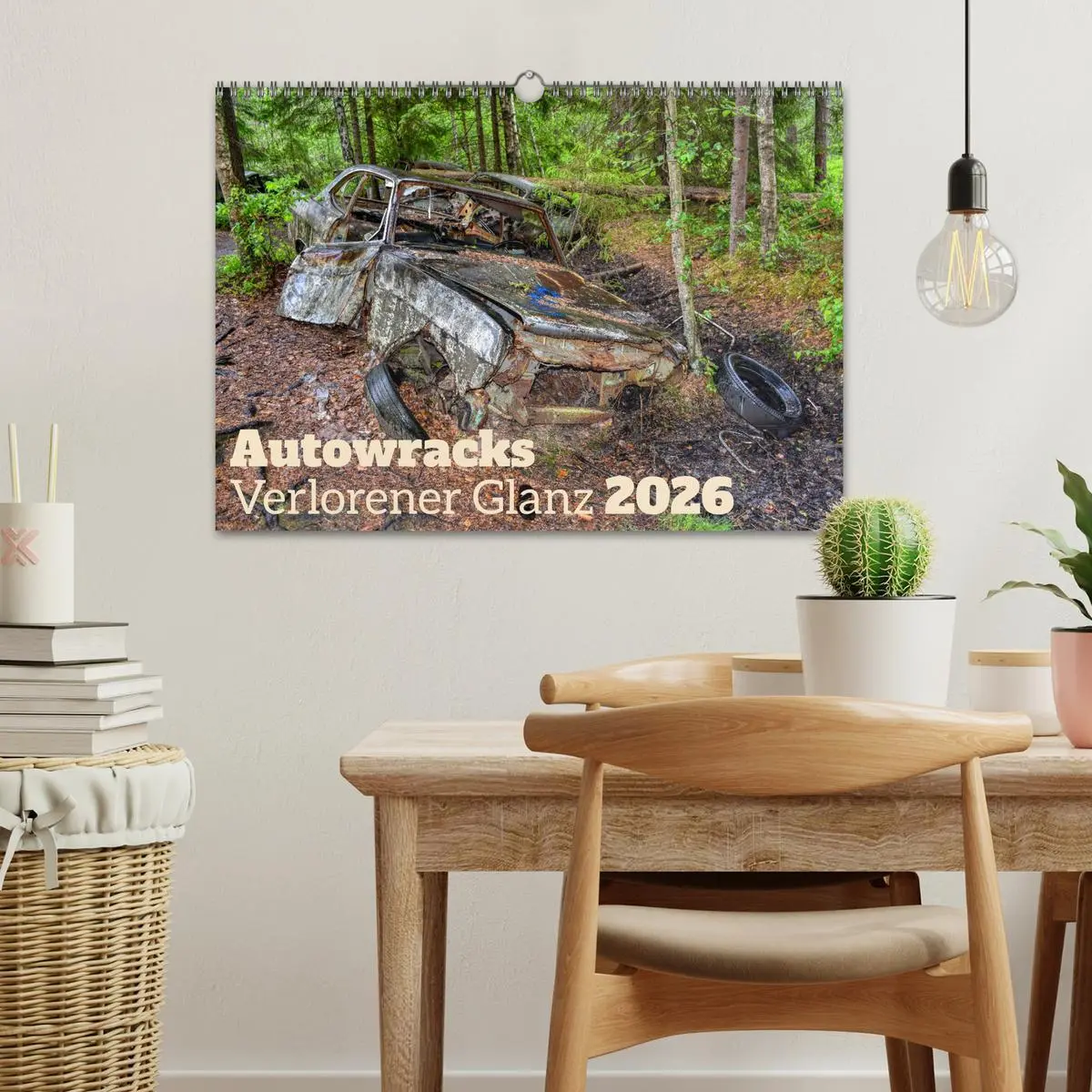 Bild: 9783457276396 | Autowracks - Verlorener Glanz 2026 (Wandkalender 2026 DIN A3 quer),...