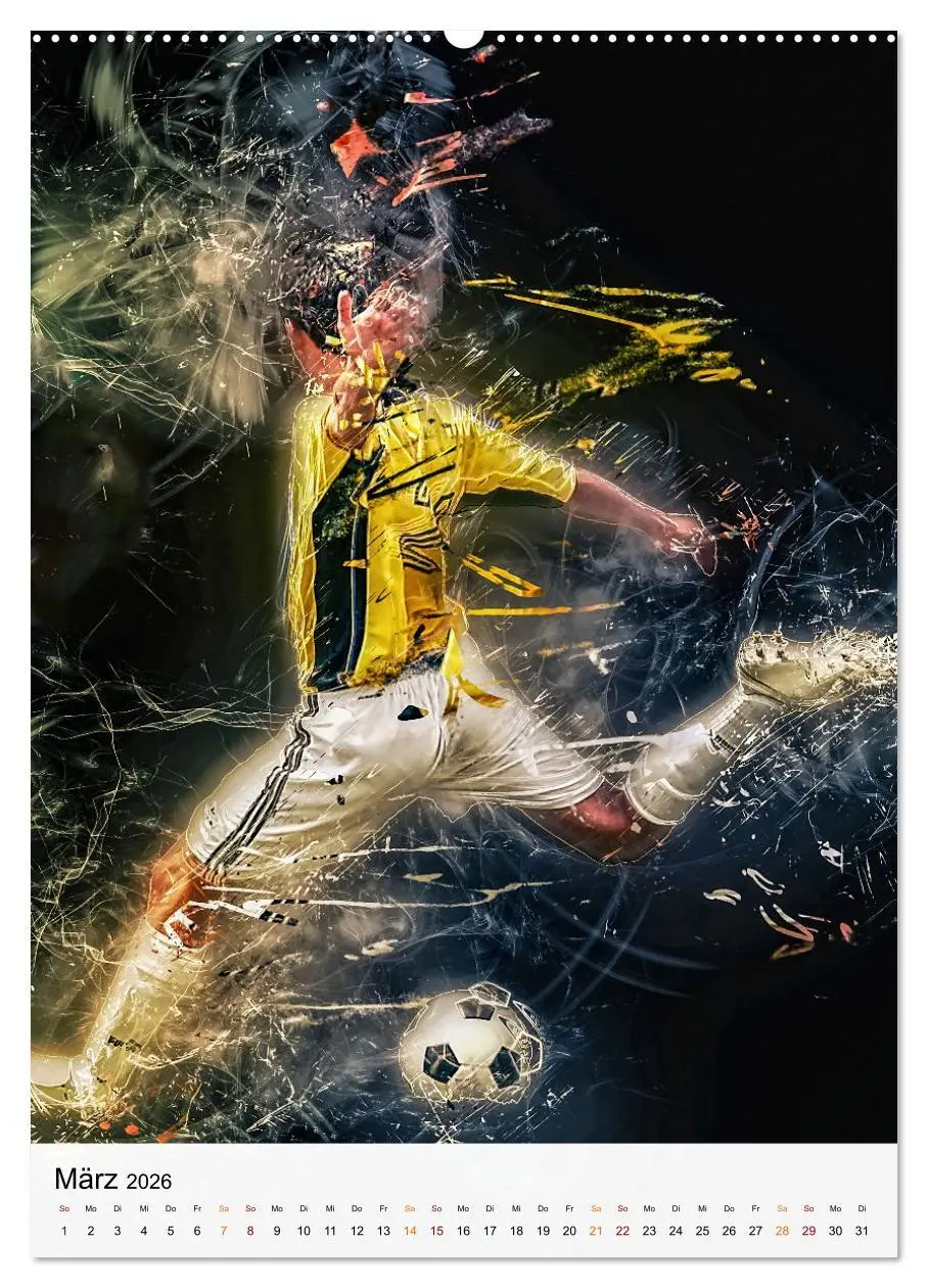 Bild: 9783516366396 | Fussball - einfach cool (hochwertiger Premium Wandkalender 2026 DIN...