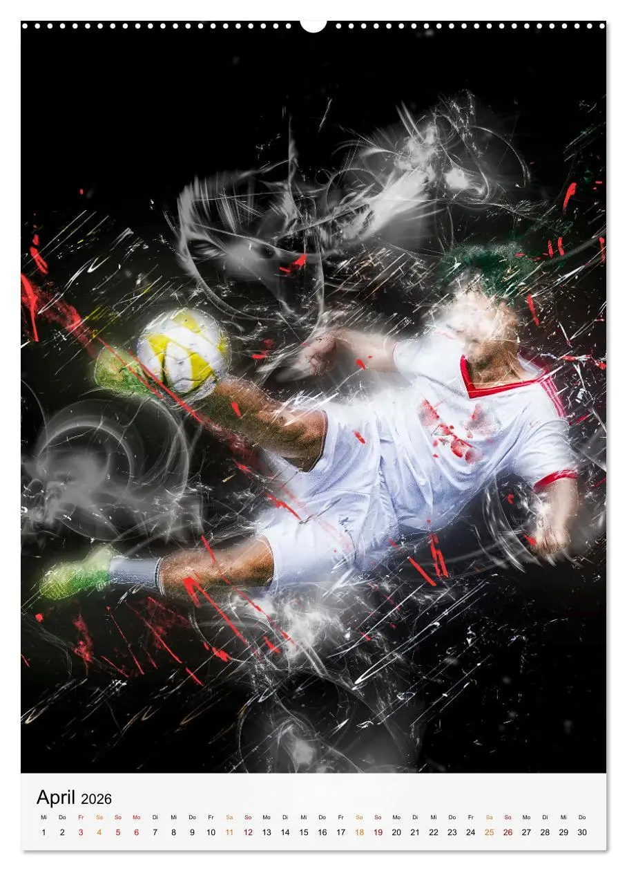 Bild: 9783516366396 | Fussball - einfach cool (hochwertiger Premium Wandkalender 2026 DIN...