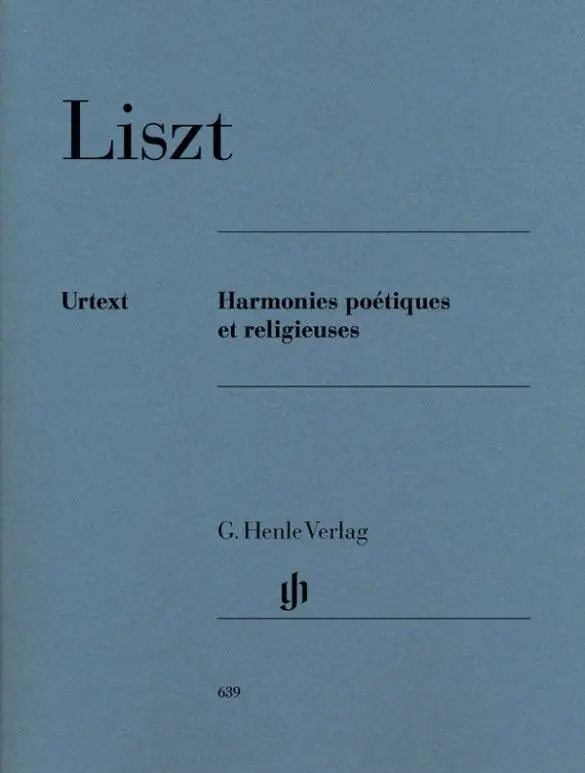 Cover: 9790201806396 | Liszt, Franz - Harmonies poétiques et religieuses | Franz Liszt | Buch