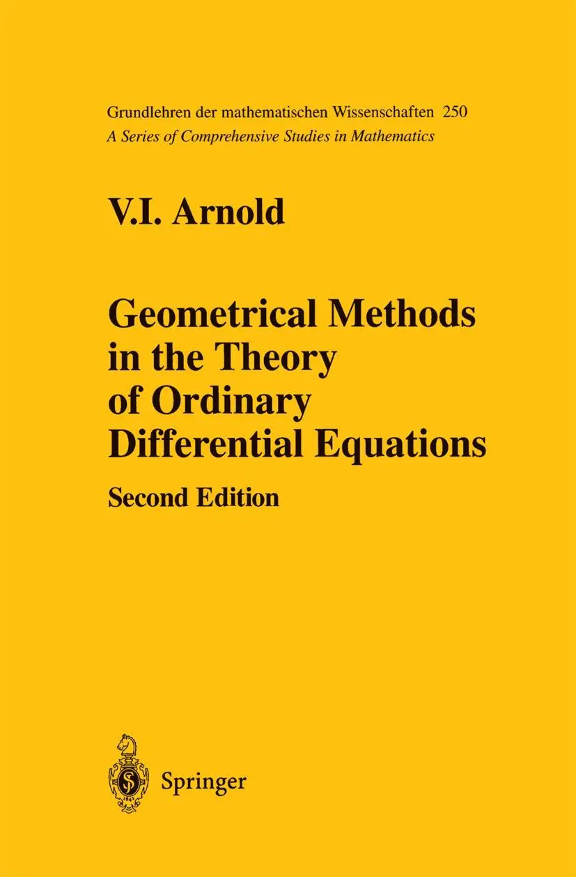 Cover: 9780387966496 | Geometrical Methods in the Theory of Ordinary Differential Equations