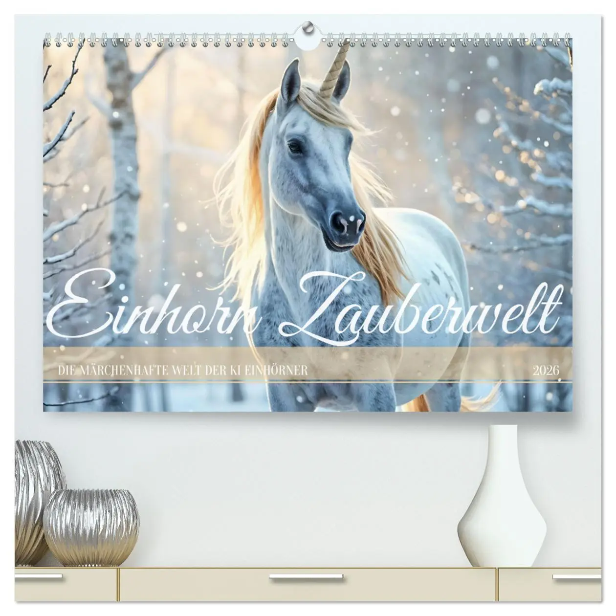 Cover: 9783457266496 | Einhorn Zauberwelt - Die märchenhafte Welt der KI Einhörner...