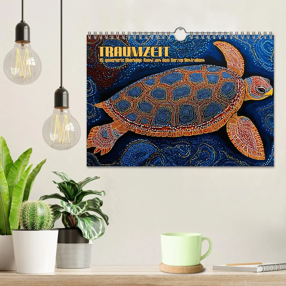 Bild: 9783457336496 | Traumzeit - KI-generierte Aborigine-Kunst aus dem Herzen...