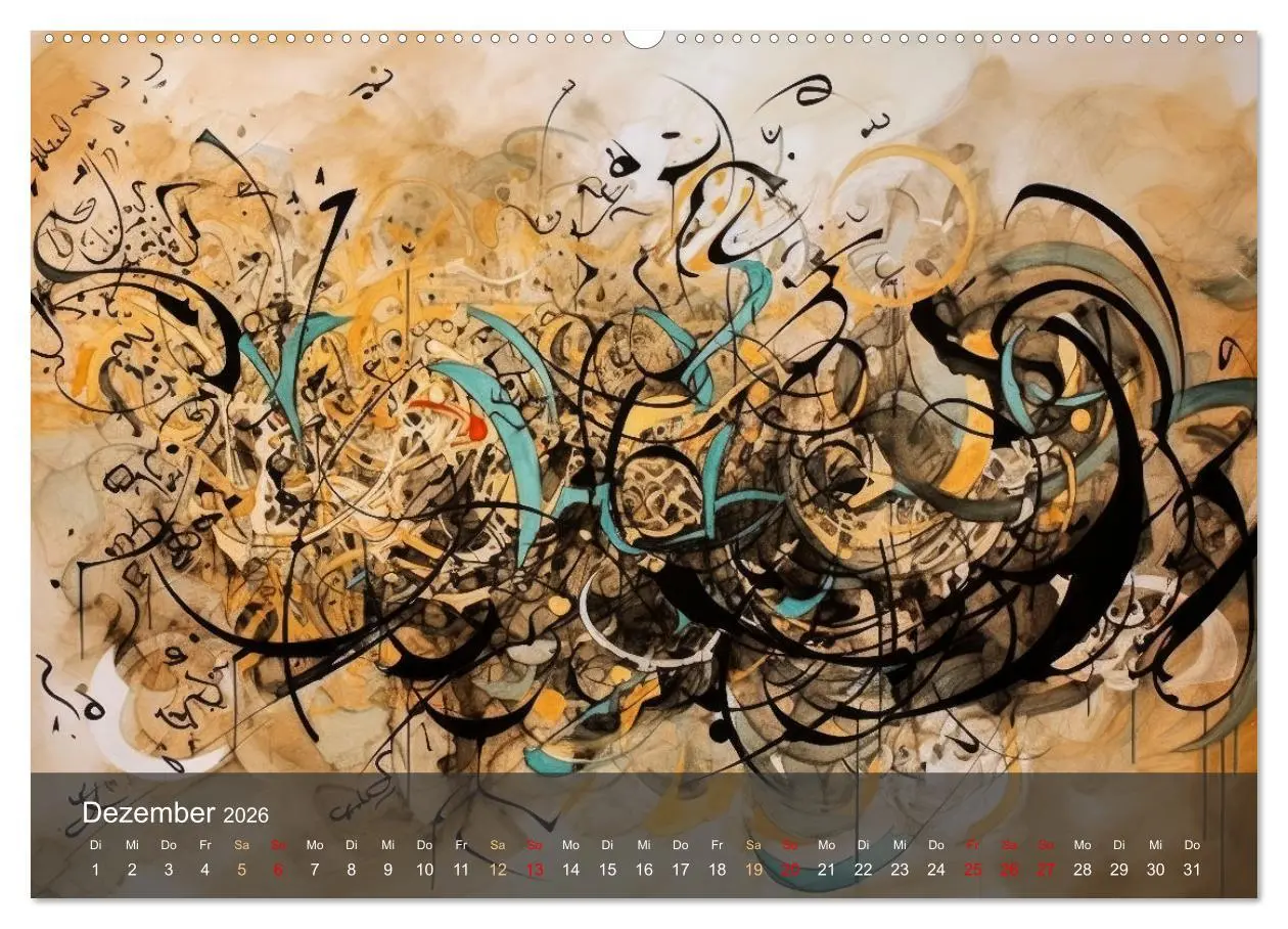 Bild: 9783457406496 | Arabische Kalligraphie in Kunstform (hochwertiger Premium...