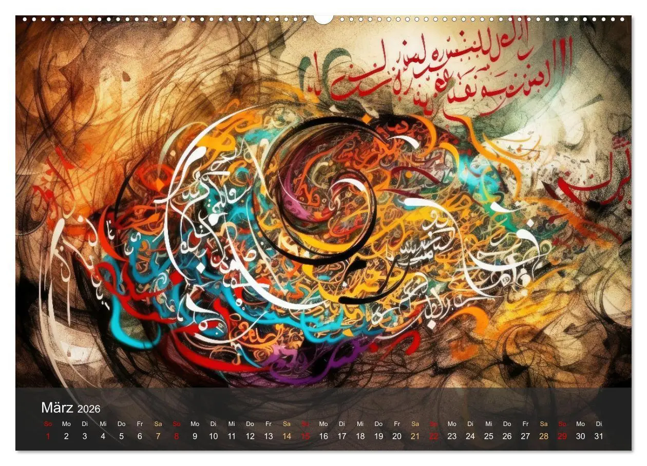 Bild: 9783457406496 | Arabische Kalligraphie in Kunstform (hochwertiger Premium...