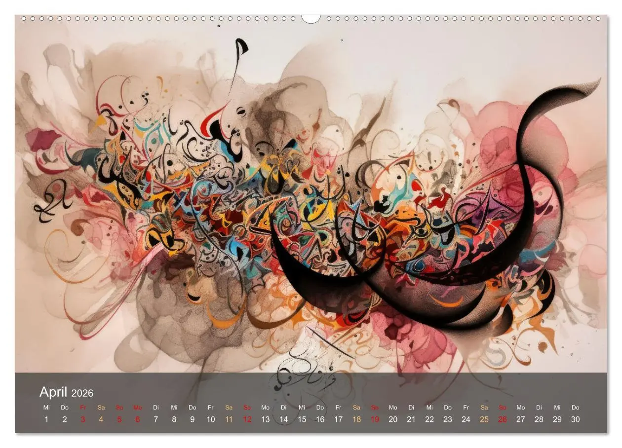 Bild: 9783457406496 | Arabische Kalligraphie in Kunstform (hochwertiger Premium...