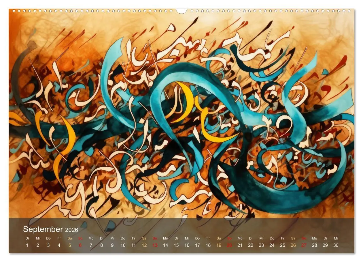 Bild: 9783457406496 | Arabische Kalligraphie in Kunstform (hochwertiger Premium...