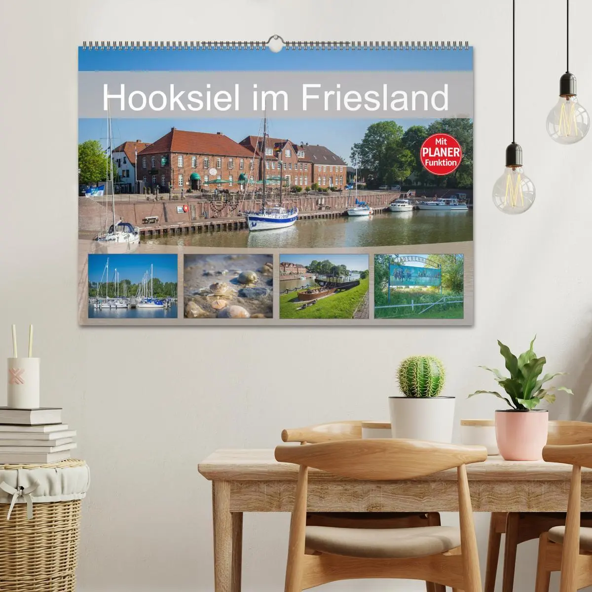 Bild: 9783457886496 | Hooksiel im Friesland (Wandkalender 2026 DIN A2 quer), CALVENDO...