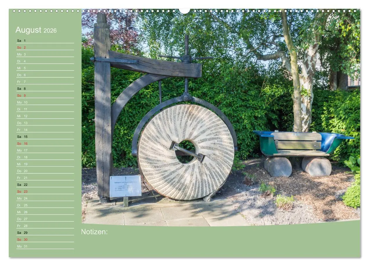 Bild: 9783457886496 | Hooksiel im Friesland (Wandkalender 2026 DIN A2 quer), CALVENDO...