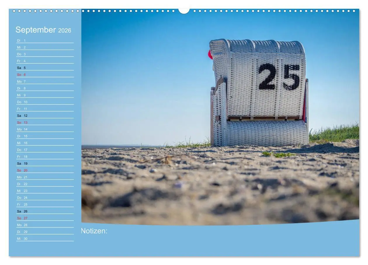 Bild: 9783457886496 | Hooksiel im Friesland (Wandkalender 2026 DIN A2 quer), CALVENDO...