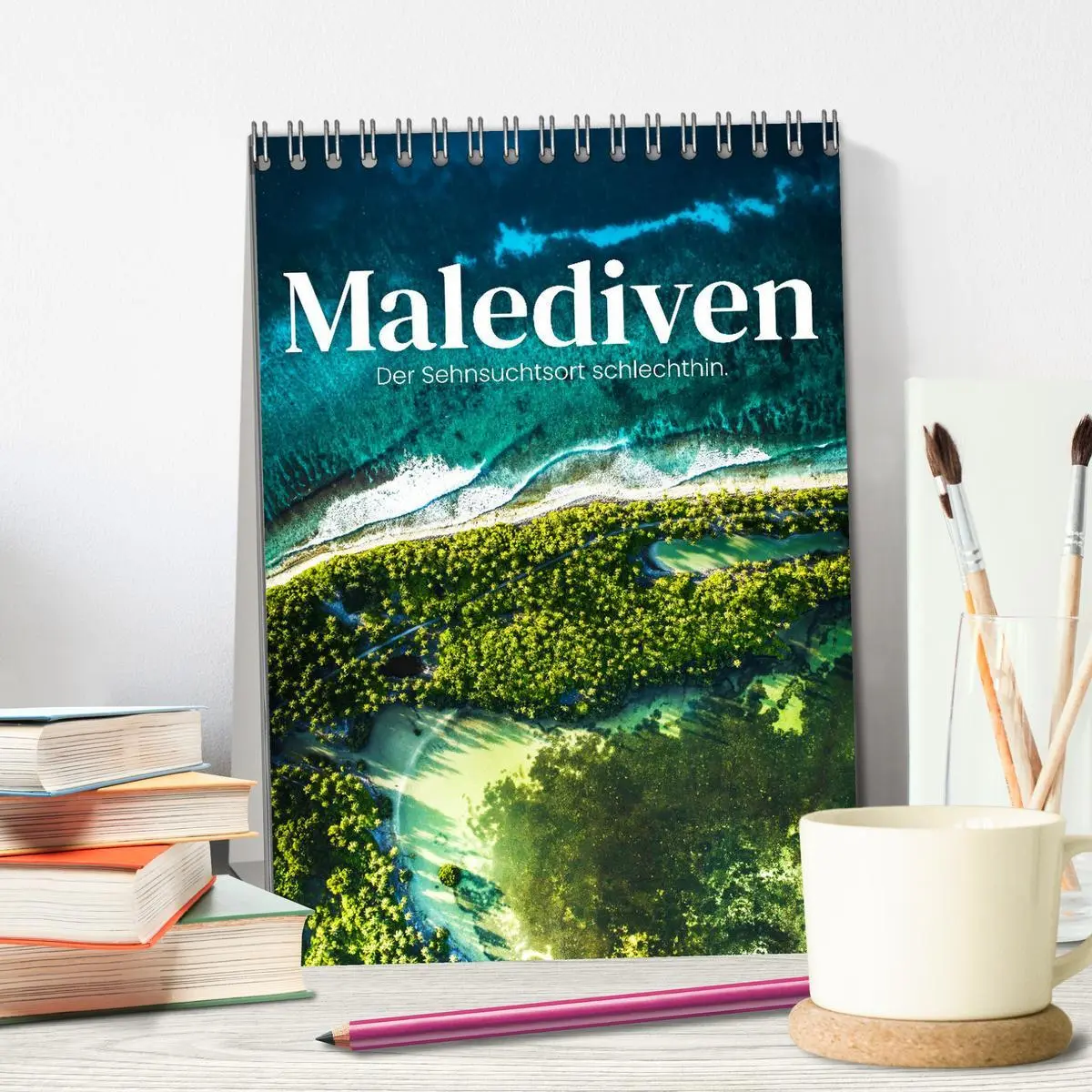 Bild: 9783516356496 | Malediven - Der Sehnsuchtsort schlechthin. (Tischkalender 2026 DIN...