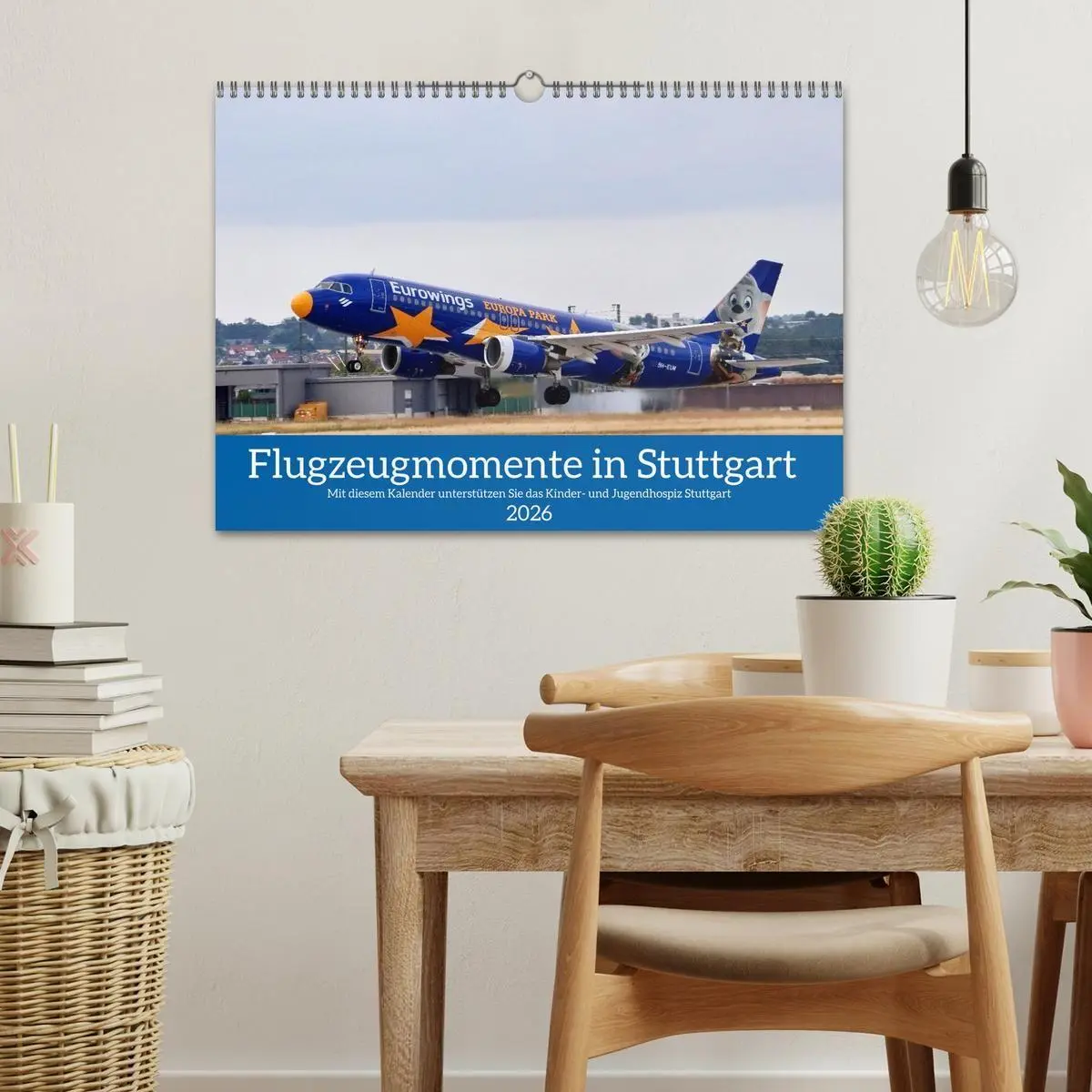Bild: 9783516666496 | Flugzeugmomente in Stuttgart (Wandkalender 2026 DIN A3 quer),...