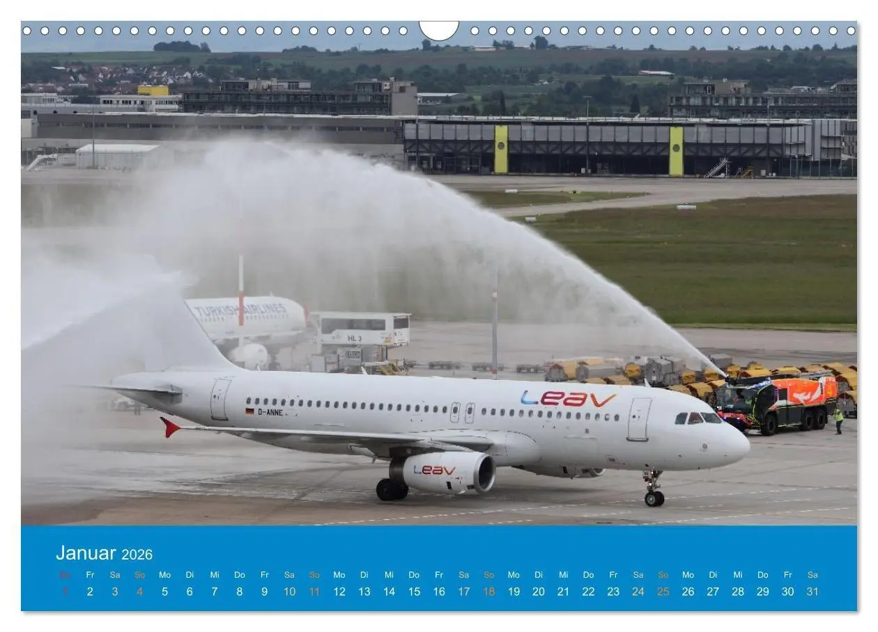 Bild: 9783516666496 | Flugzeugmomente in Stuttgart (Wandkalender 2026 DIN A3 quer),...