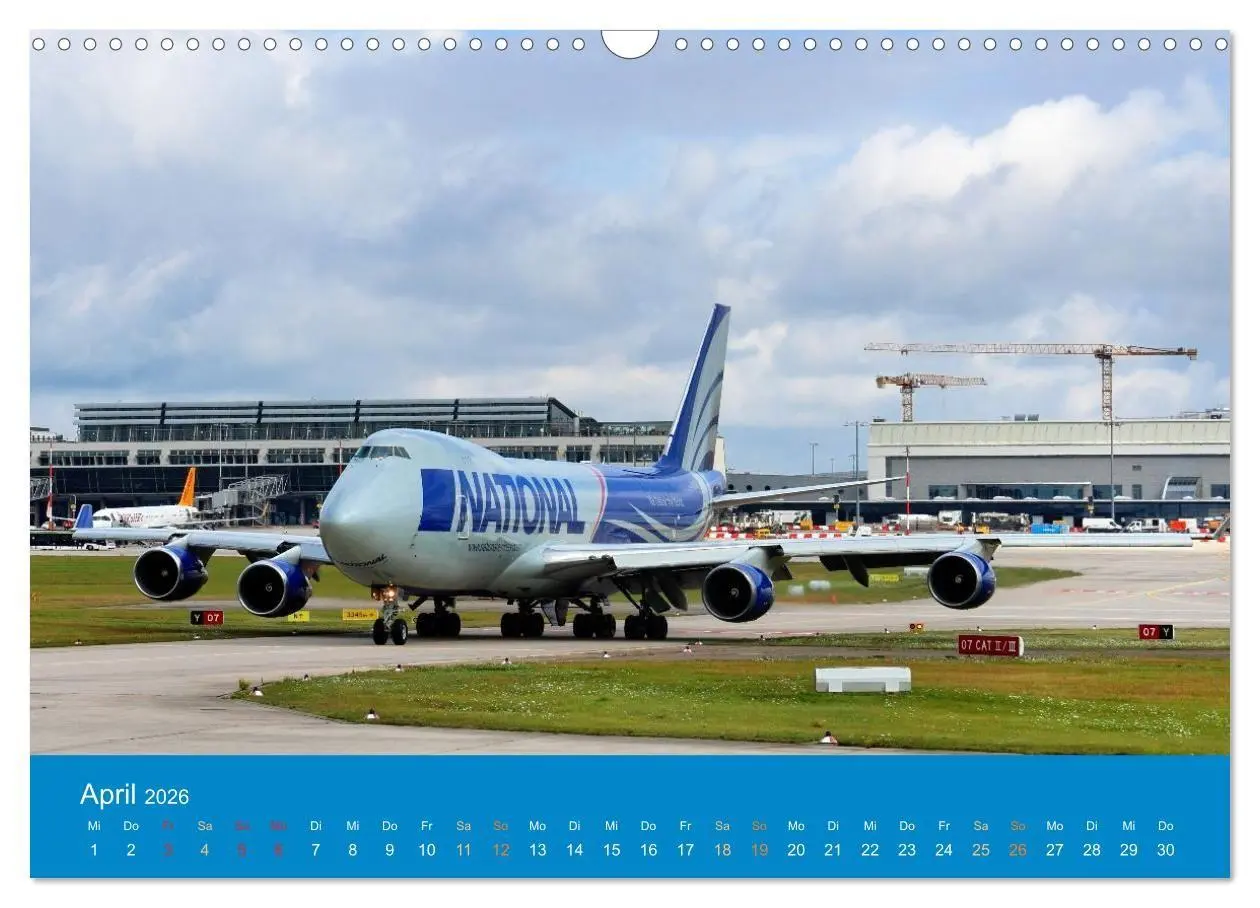 Bild: 9783516666496 | Flugzeugmomente in Stuttgart (Wandkalender 2026 DIN A3 quer),...