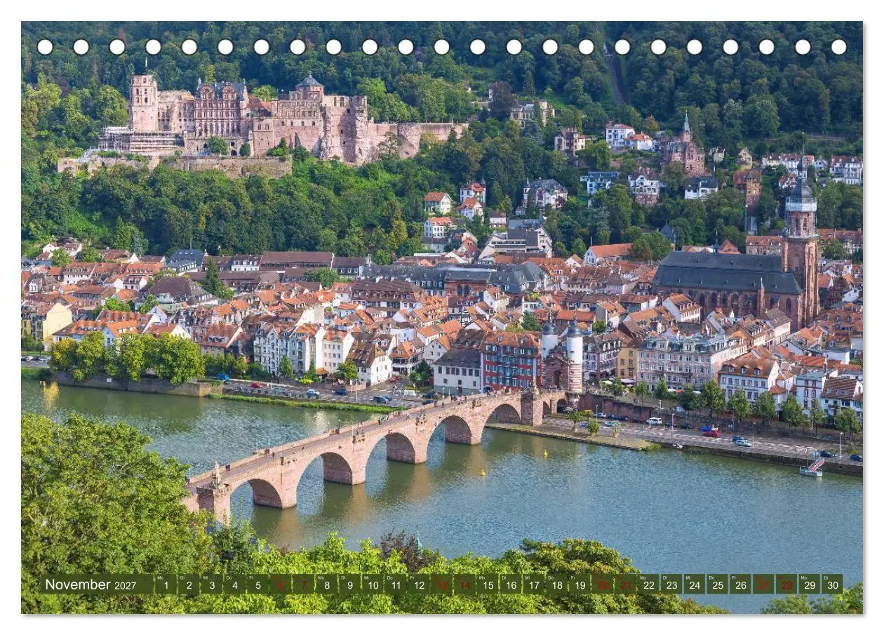 Bild: 9783569756496 | Heidelberger Neckarzauber (Tischkalender 2027 DIN A5 quer),...