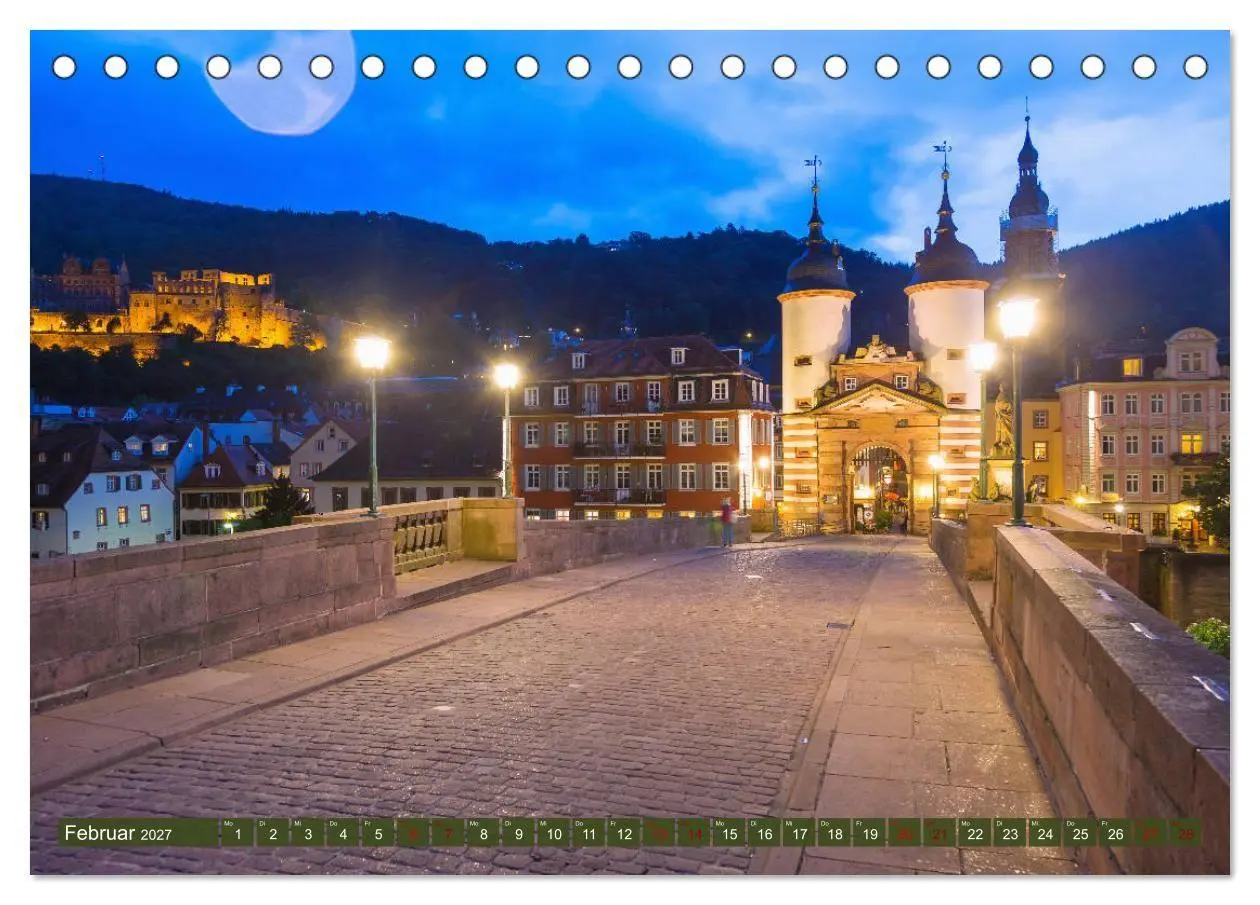 Bild: 9783569756496 | Heidelberger Neckarzauber (Tischkalender 2027 DIN A5 quer),...