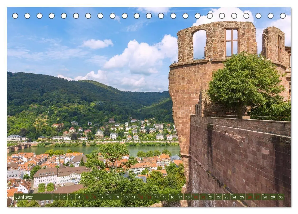 Bild: 9783569756496 | Heidelberger Neckarzauber (Tischkalender 2027 DIN A5 quer),...