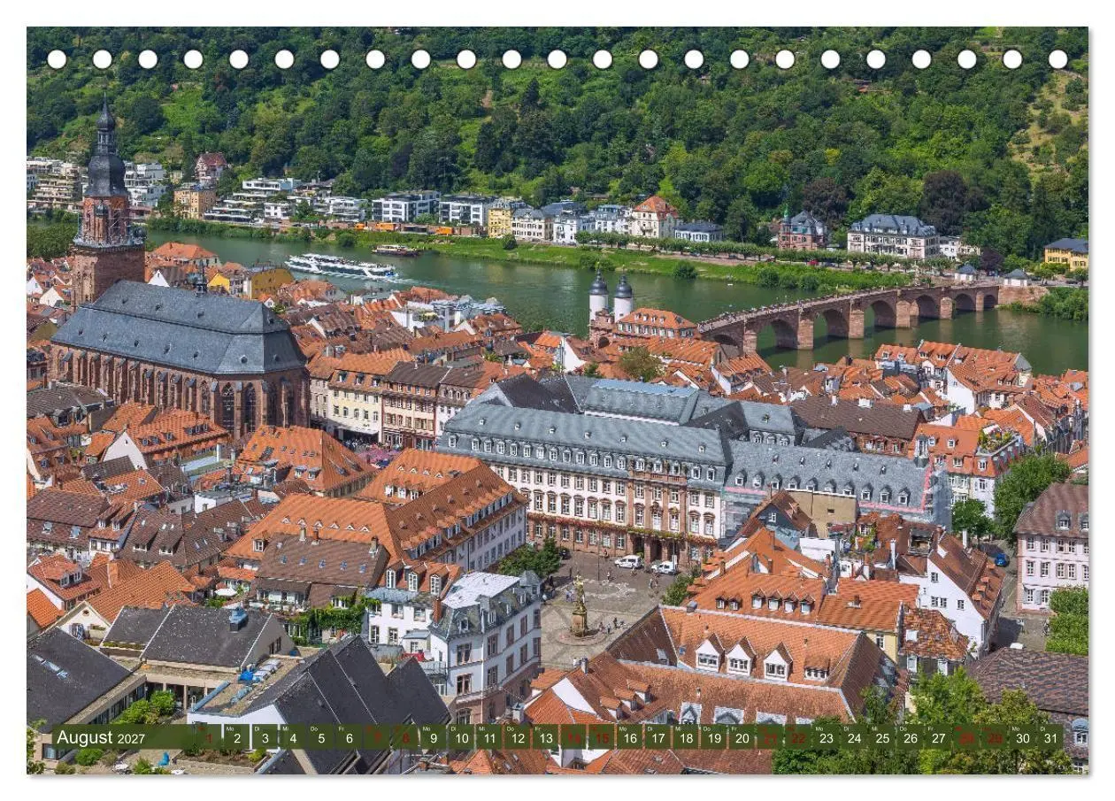 Bild: 9783569756496 | Heidelberger Neckarzauber (Tischkalender 2027 DIN A5 quer),...
