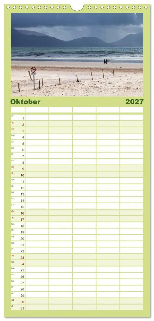 Bild: 9783594336496 | Familienplaner 2027 - Irlands Westküste mit 5 Spalten...
