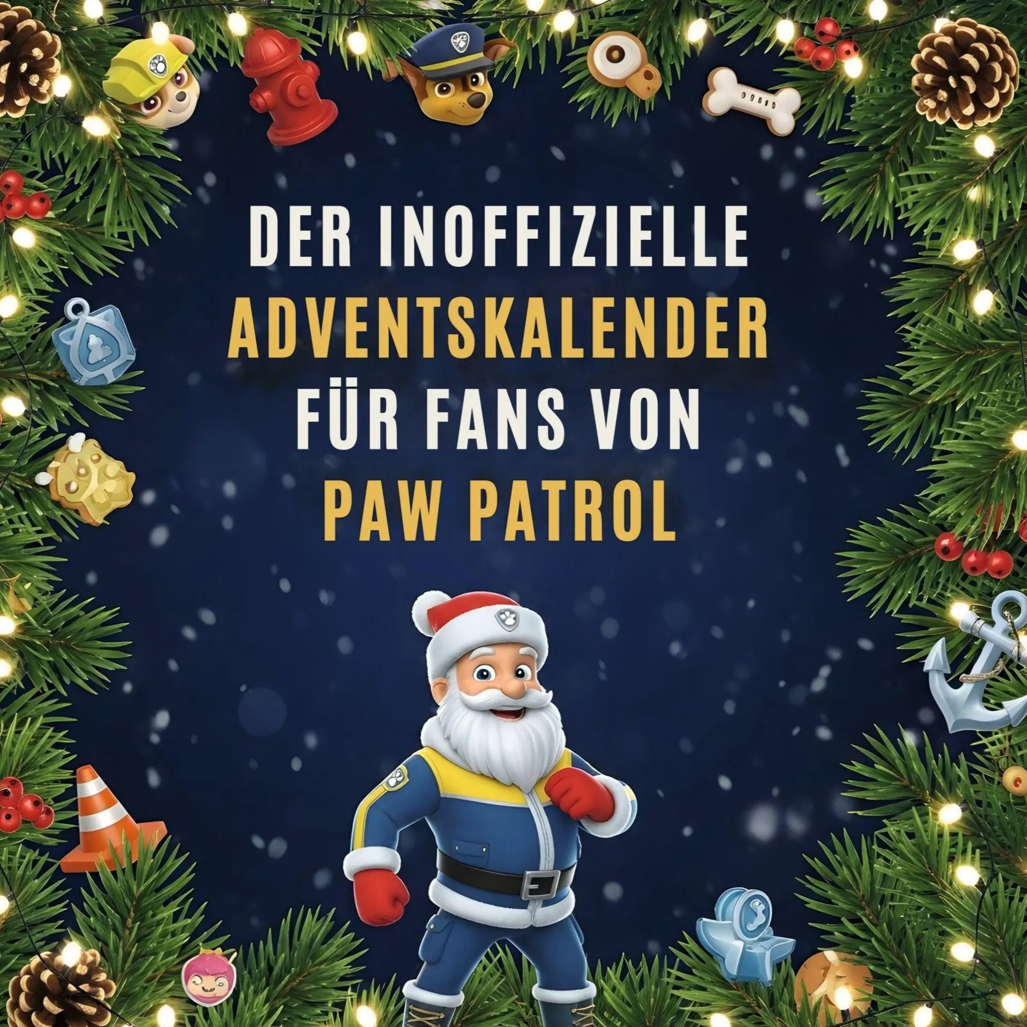Cover: 9783695316496 | Der inoffizielle Adventskalender für Fans von PAW Patrol | Schwarz