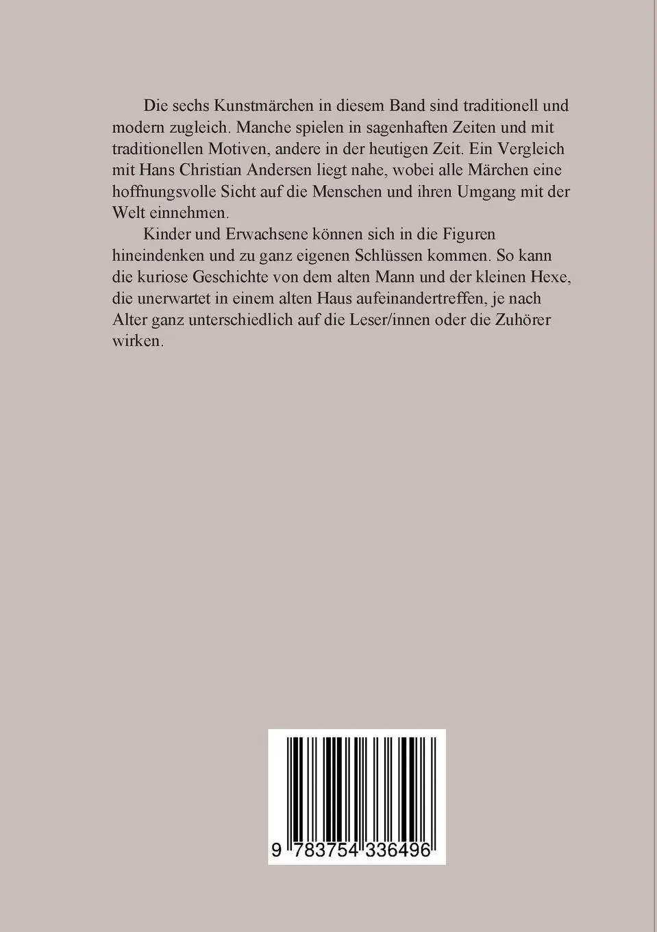Rückseite: 9783754336496 | Mecklenburger Märchen von den Brüdern Lilie | Reinhold Lilie | Buch