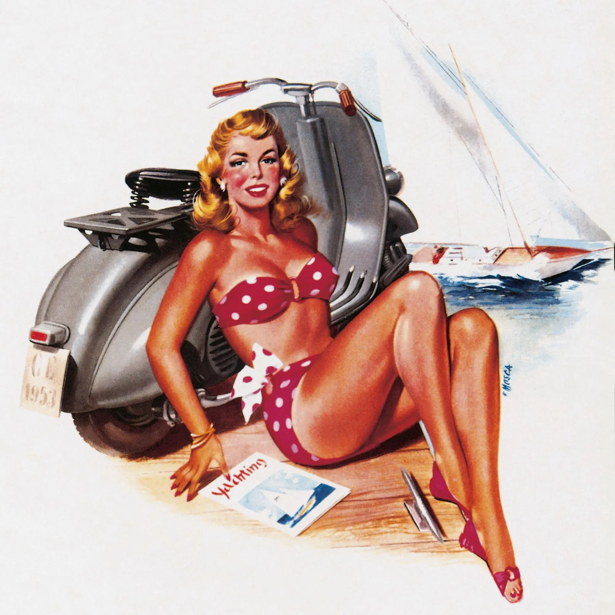 Bild: 9783959296496 | Pin Up History 2027 | Kalender 2027 | Kalender | Media Illustration