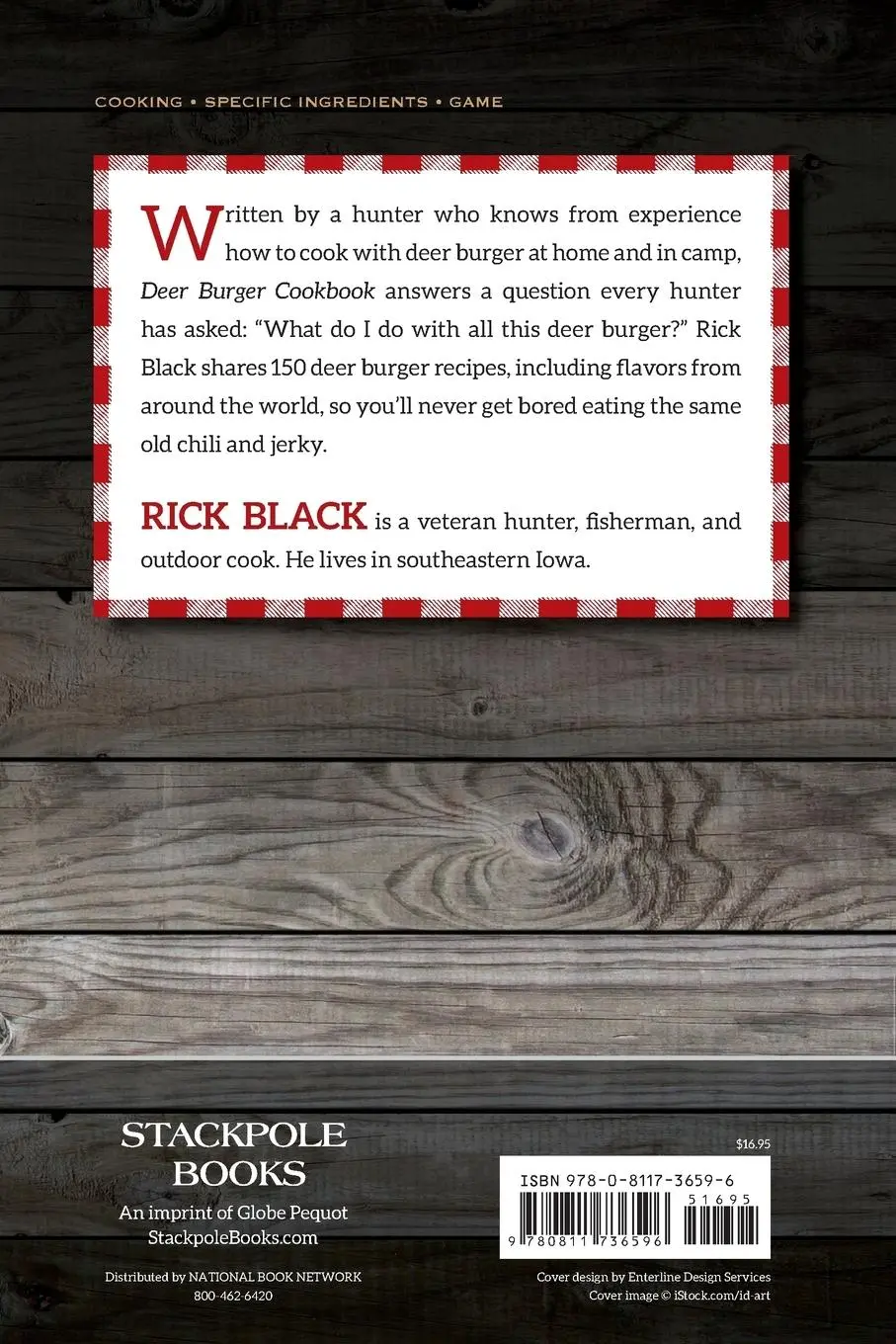 Rückseite: 9780811736596 | Deer Burger Cookbook | Rick Black | Taschenbuch | Englisch | 2017