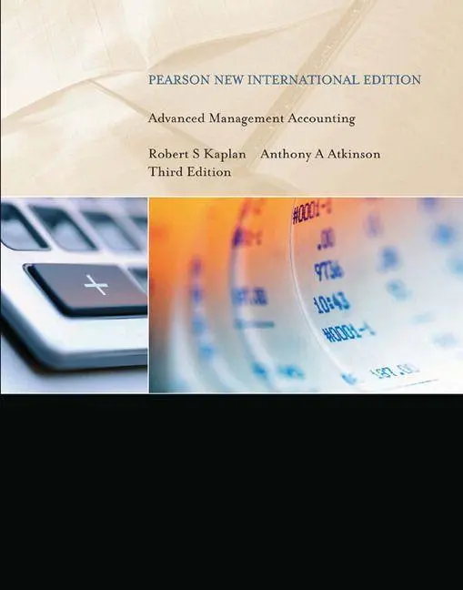 Cover: 9781292026596 | Advanced Management Accounting | Robert Kaplan (u. a.) | Taschenbuch