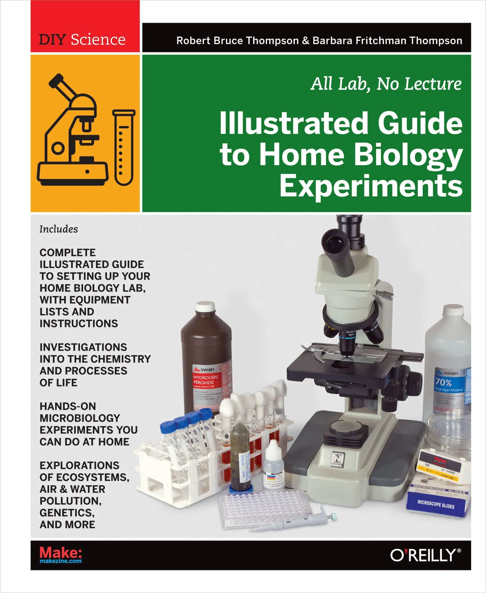 Cover: 9781449396596 | Illustrated Guide to Home Biology Experiments | All Lab, No Lecture