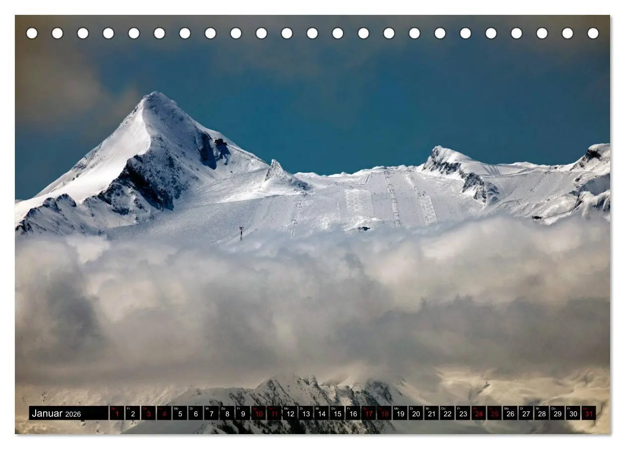 Bild: 9783457876596 | Grüße aus Kaprun (Tischkalender 2026 DIN A5 quer), CALVENDO...