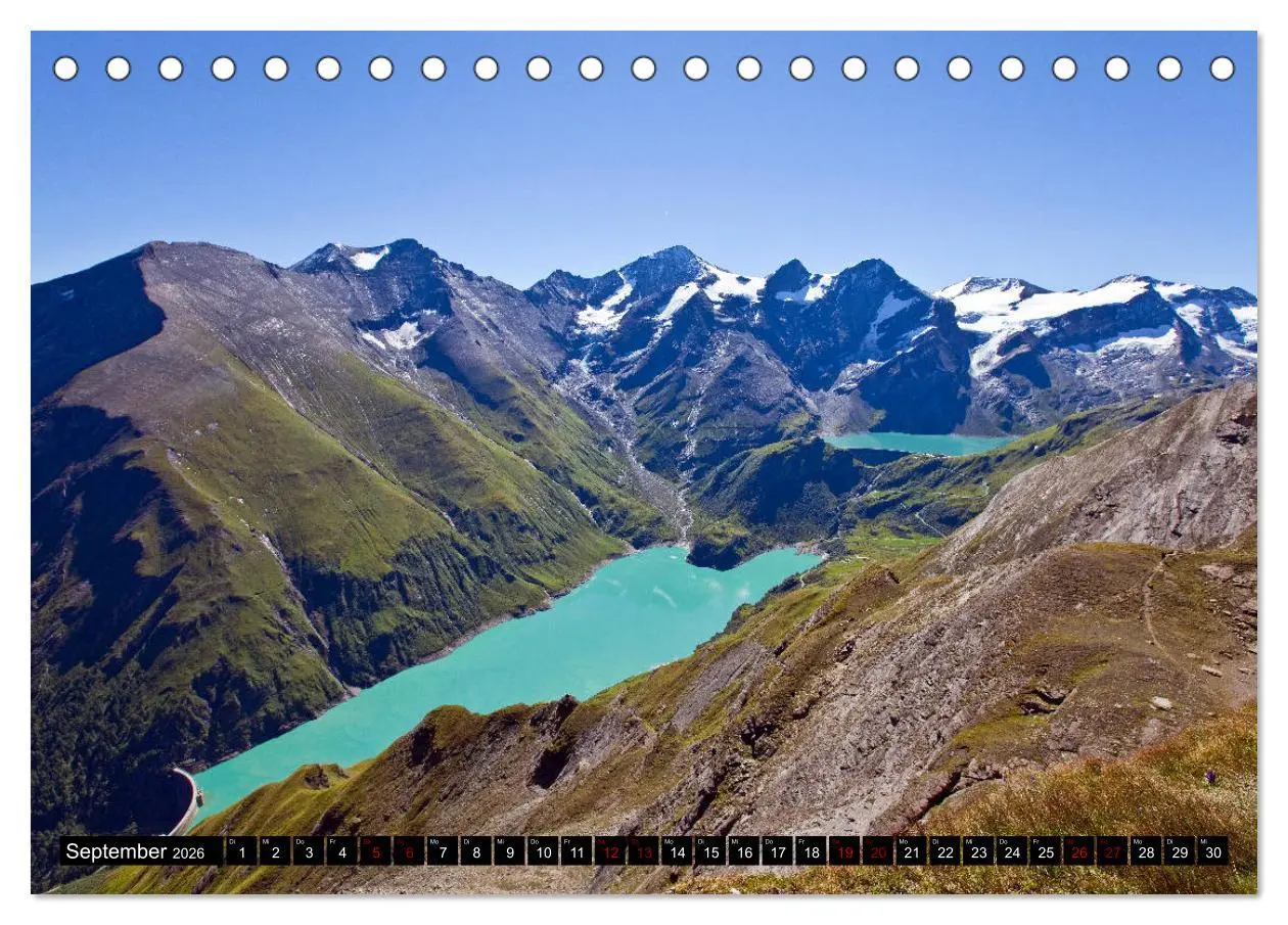 Bild: 9783457876596 | Grüße aus Kaprun (Tischkalender 2026 DIN A5 quer), CALVENDO...