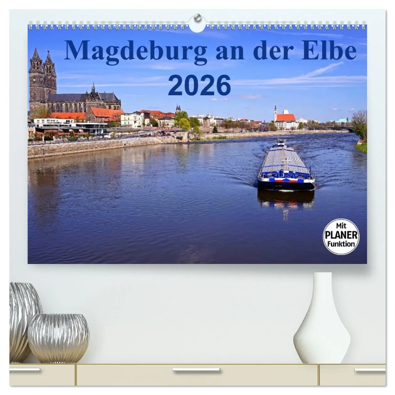 Cover: 9783457946596 | Magdeburg an der Elbe 2026 (hochwertiger Premium Wandkalender 2026...
