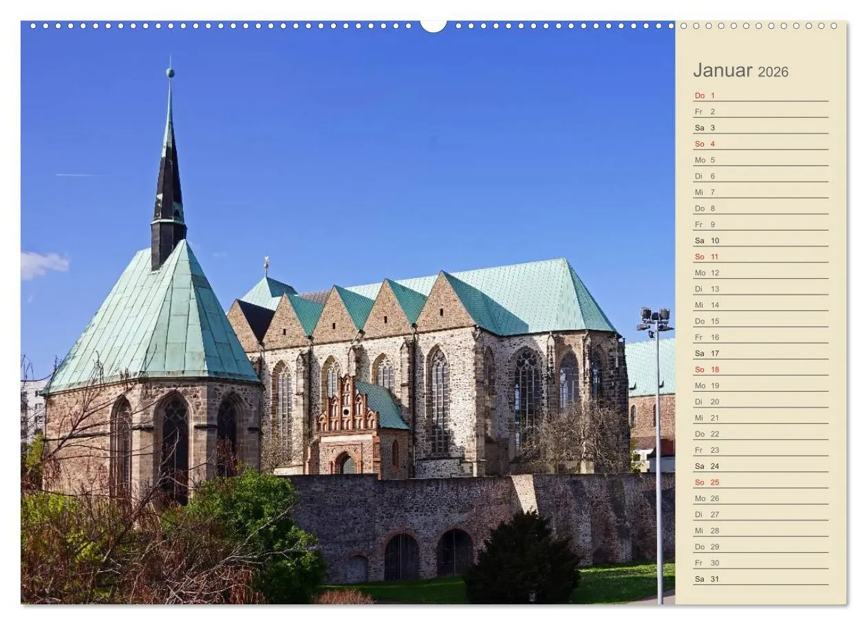 Bild: 9783457946596 | Magdeburg an der Elbe 2026 (hochwertiger Premium Wandkalender 2026...