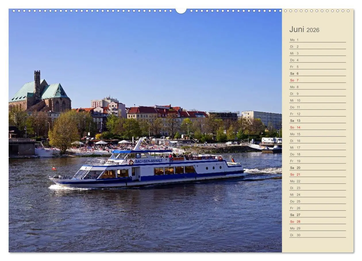 Bild: 9783457946596 | Magdeburg an der Elbe 2026 (hochwertiger Premium Wandkalender 2026...