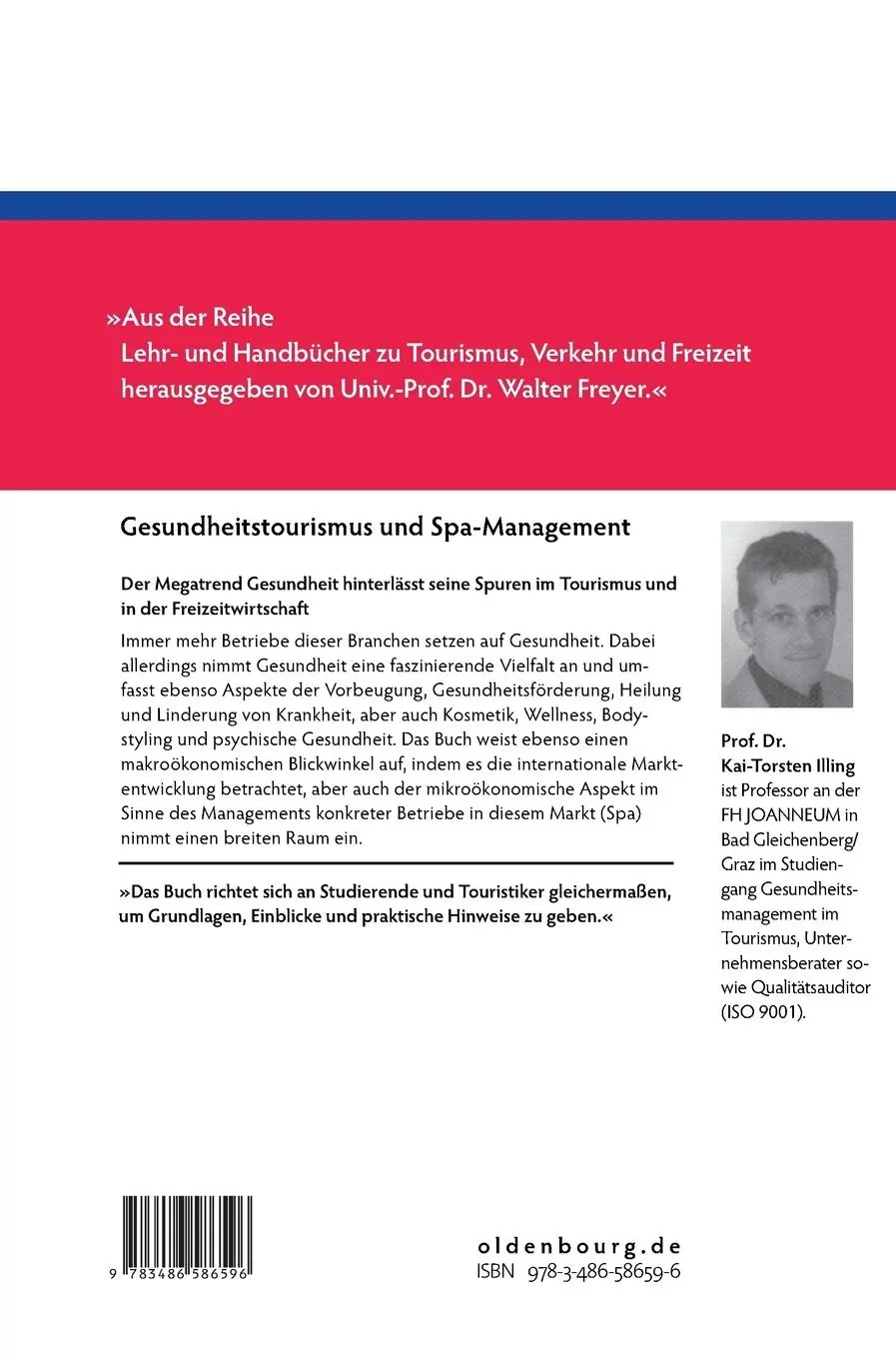 Rückseite: 9783486586596 | Gesundheitstourismus und Spa-Management | Kai-Torsten Illing | Buch