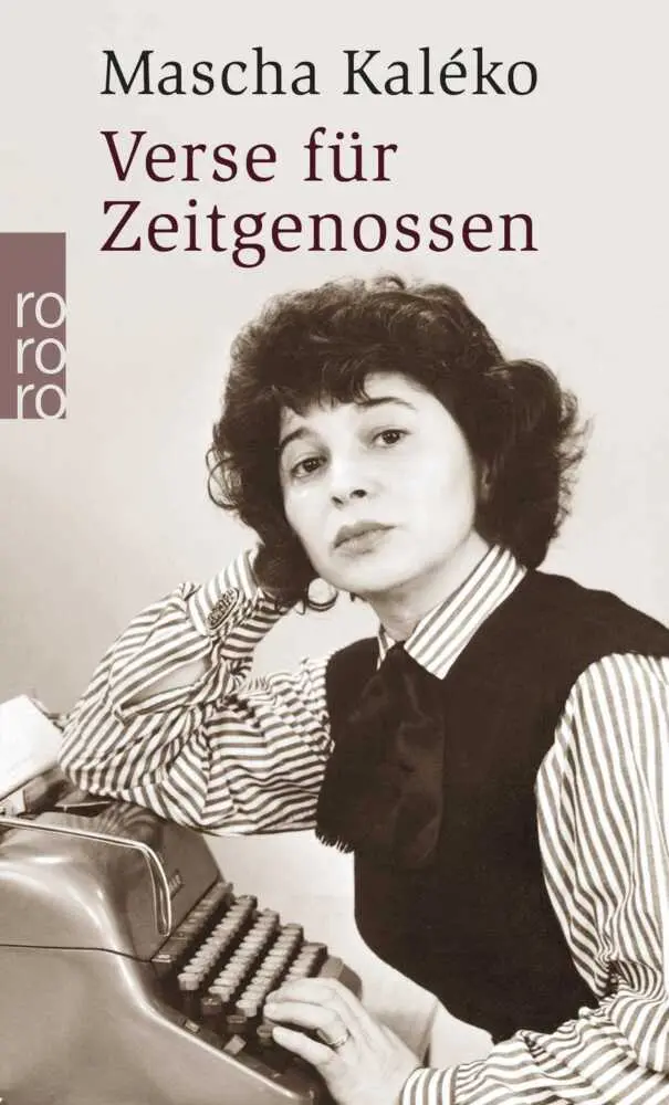 Cover: 9783499146596 | Verse für Zeitgenossen | Mascha Kaléko | Taschenbuch | Deutsch