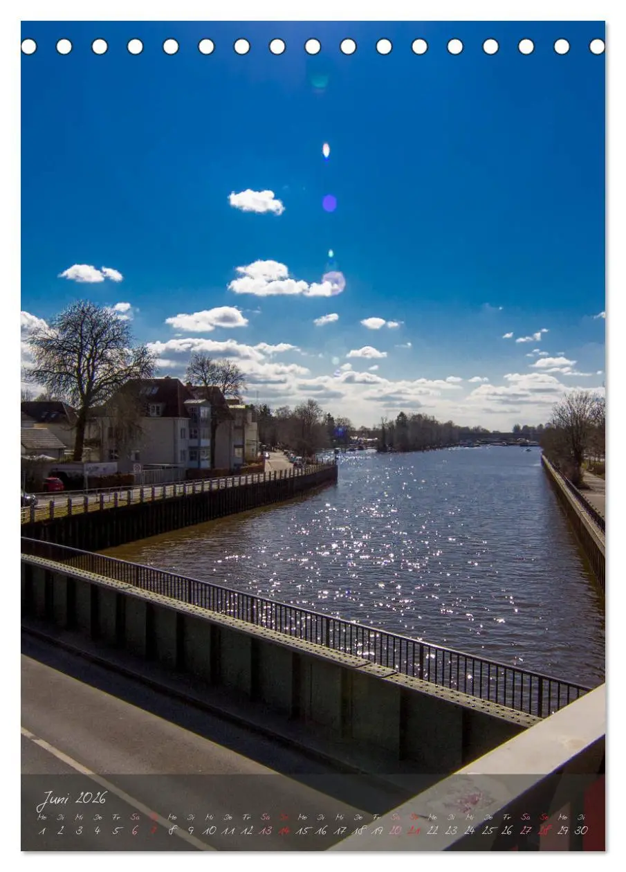 Bild: 9783516416596 | Oldenburg am Wasser (Tischkalender 2026 DIN A5 hoch), CALVENDO...