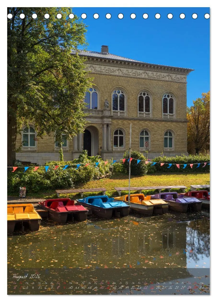 Bild: 9783516416596 | Oldenburg am Wasser (Tischkalender 2026 DIN A5 hoch), CALVENDO...