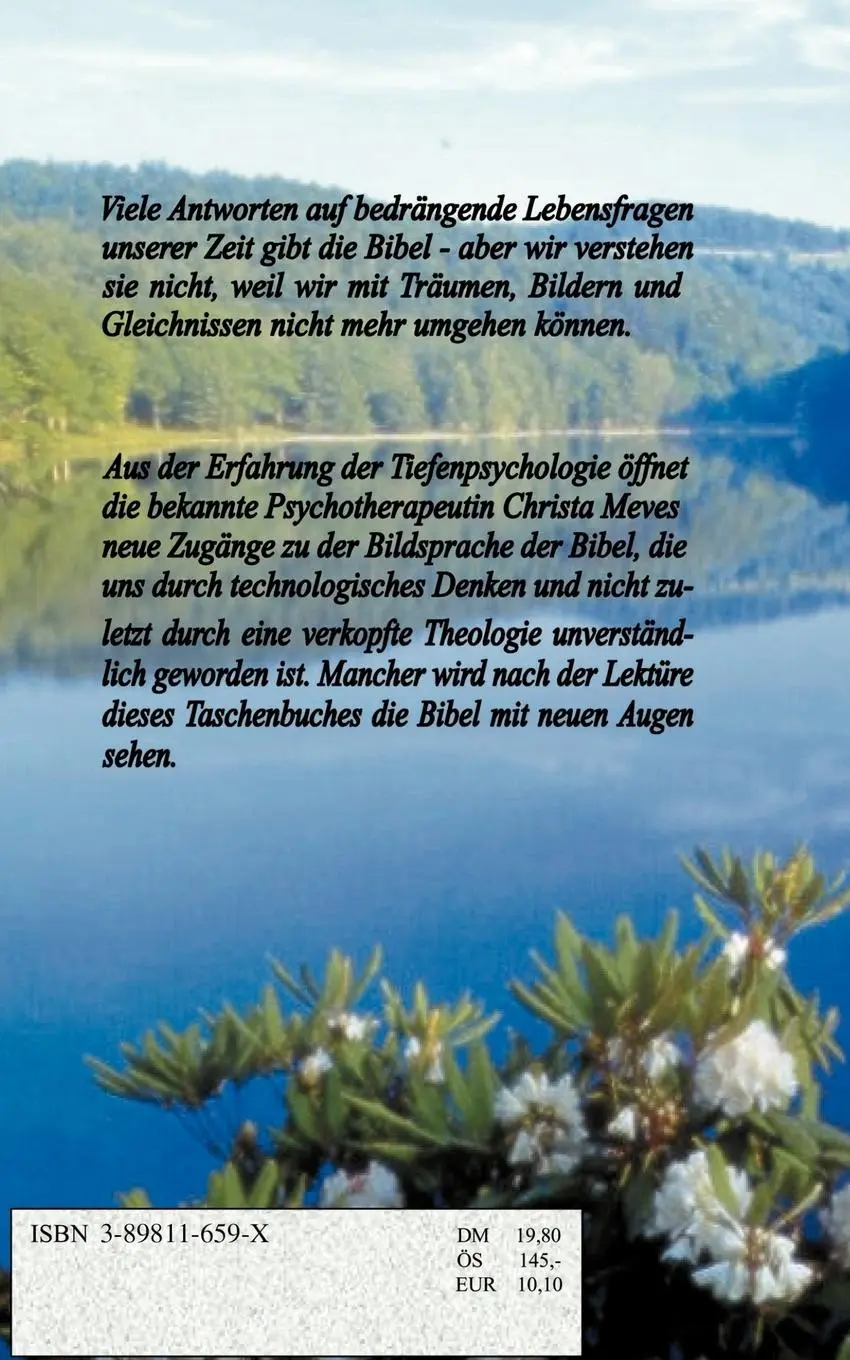 Rückseite: 9783898116596 | Die Bibel antwortet uns in Bildern | Christa Meves | Taschenbuch